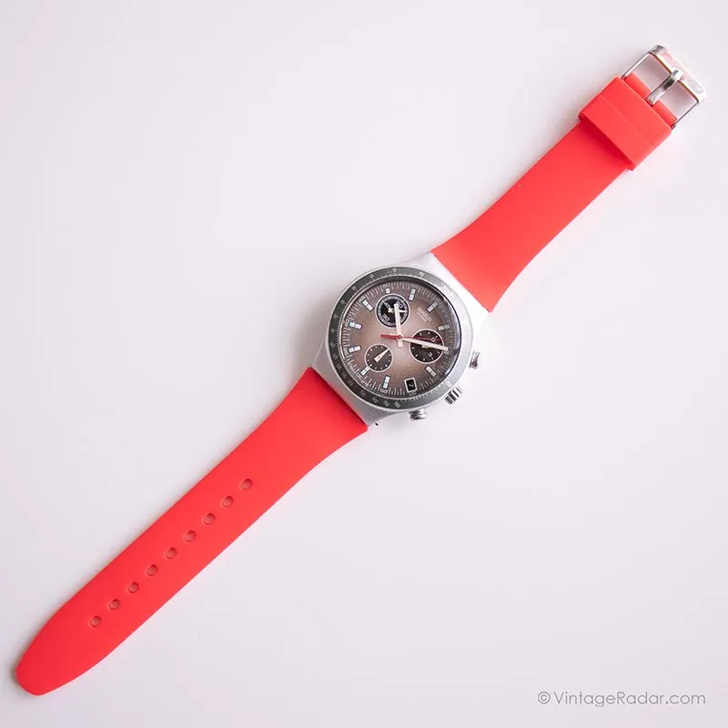 2001 Swatch YCS4020 RACEWAY Watch | Vintage Irony Chrono Watch