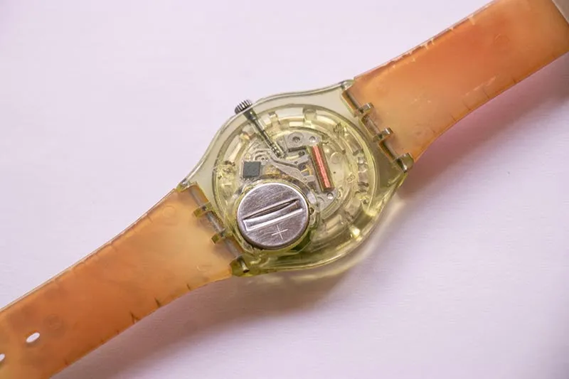 2002 ESSENCE PRINTANIERE GG201 Swatch Watch | Floral Design Watch
