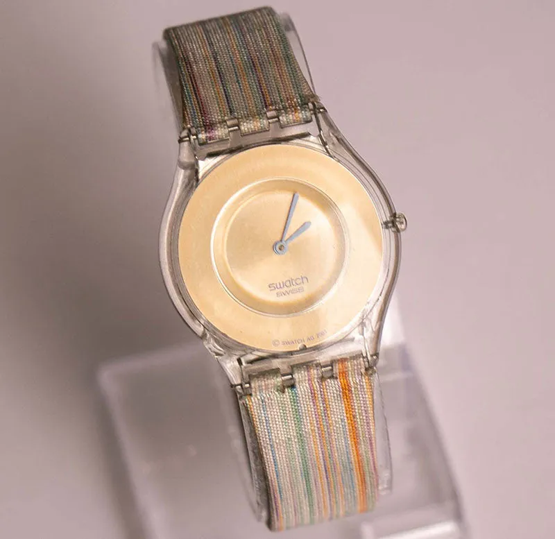 2003 Swatch Skin Acquarella SFK192 Watch | Rainbow Swiss Swatch Watch