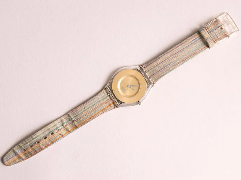 2003 Swatch Skin Acquarella SFK192 Watch | Rainbow Swiss Swatch Watch