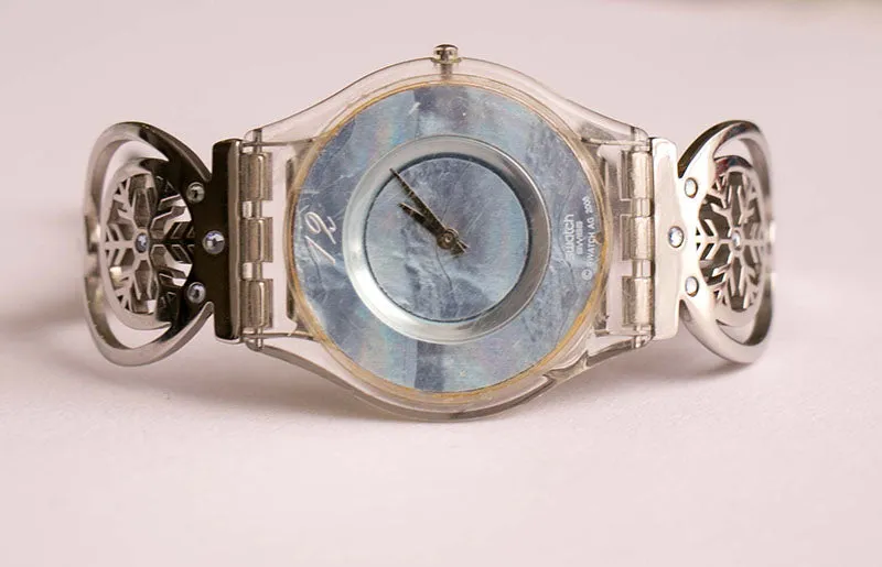 2005 Swatch Skin SFK279G Fiocchi di Stelle Watch | Blue Swiss Watches