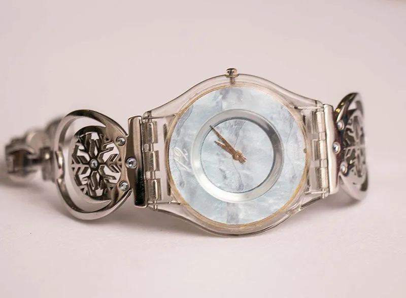 2005 Swatch Skin SFK279G Fiocchi di Stelle Watch | Blue Swiss Watches