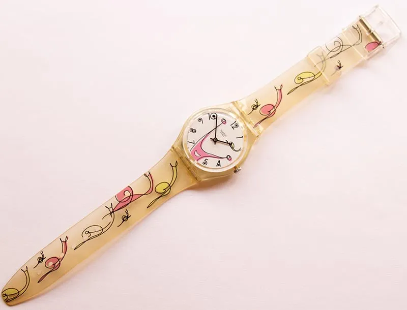2007 Rare SCHNECKENTEMPO GE190 Swatch Watch | Vintage Swatch Gent