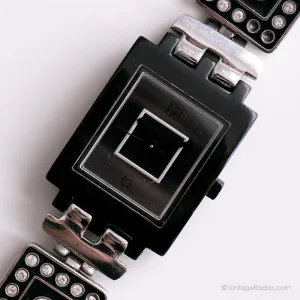 2007 Swatch SUBB117G CHIC IS IN Watch | Vintage Elegant Swatch Square