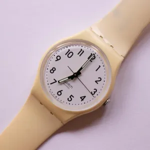 2010 JUST WHITE / 3.GINZA. JA GW151D Swatch Watch for Men & Women