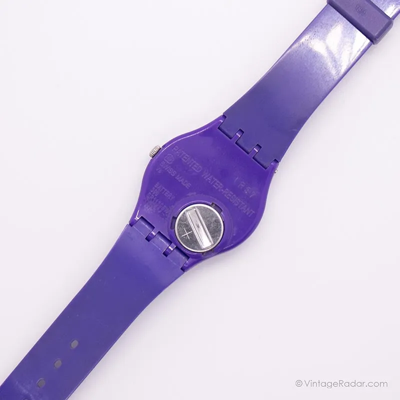 2010 Swatch GV121 CALLICARPA Watch | Purple Swatch Gent