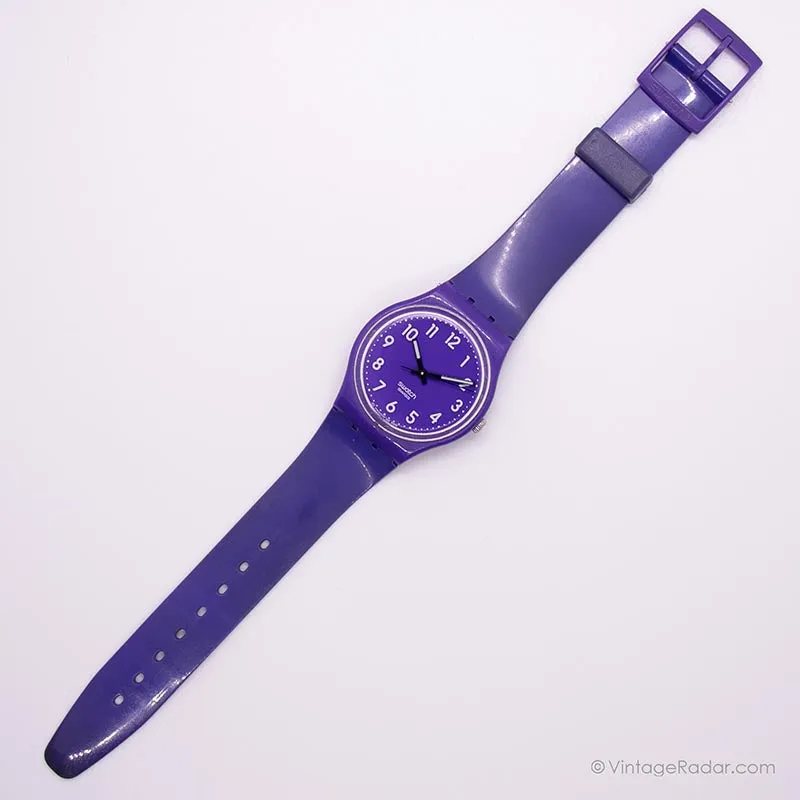 2010 Swatch GV121 CALLICARPA Watch | Purple Swatch Gent