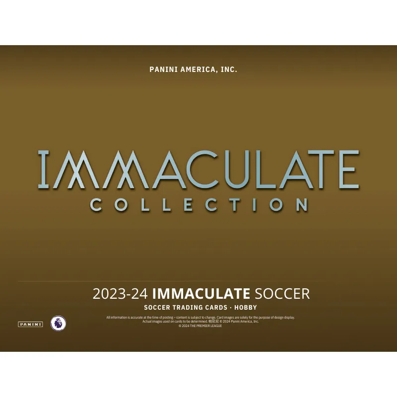 2024 Panini Immaculate Soccer Hobby 6 Box Case