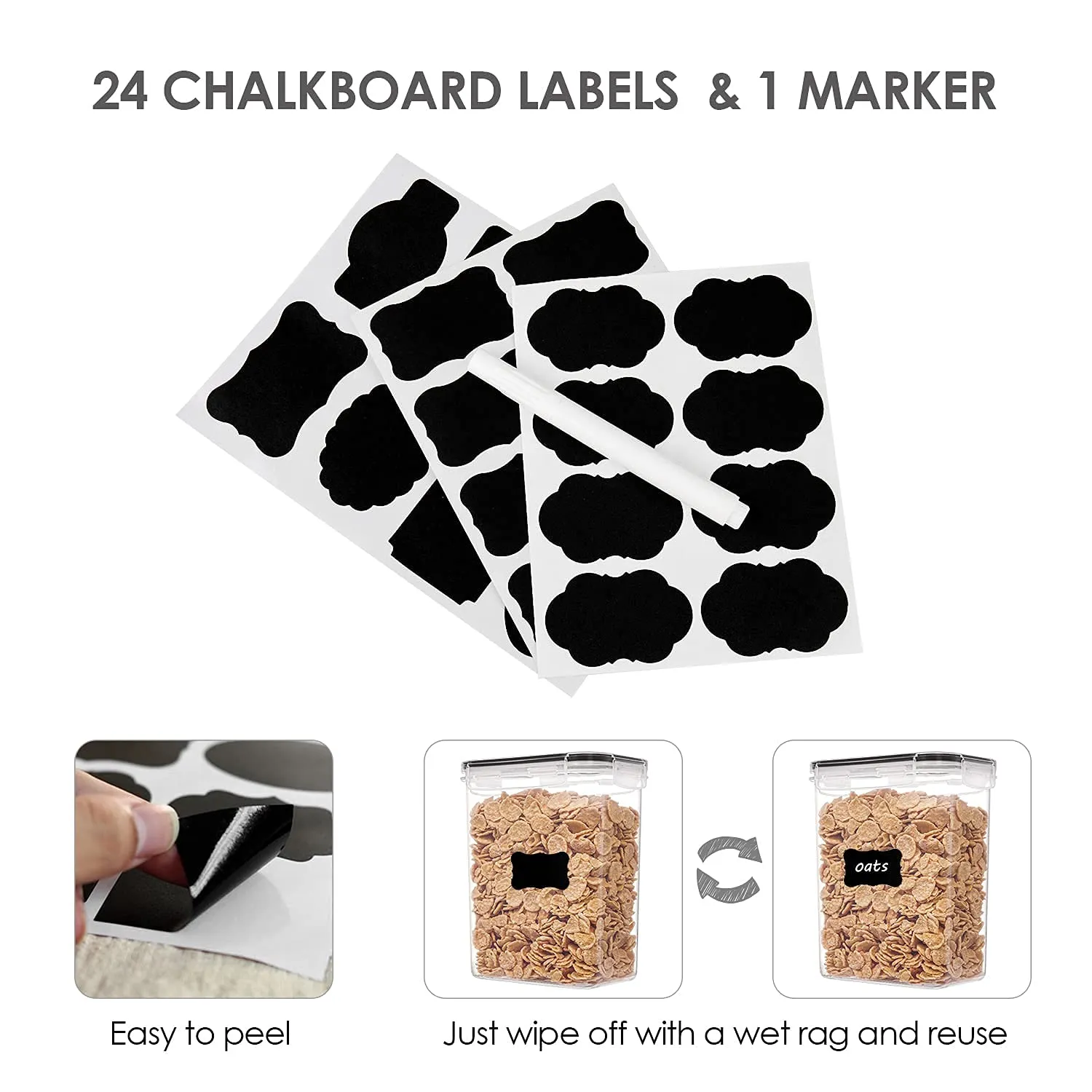 24 Food containers