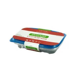 253 oz Rectangular Food Storage Container Set ( Case of 12 )