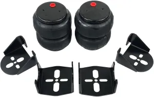 2pcs 2600 LBS Air Bags   Weld On Rear Suspension Mount Bracket Kit for 2.75" Axle