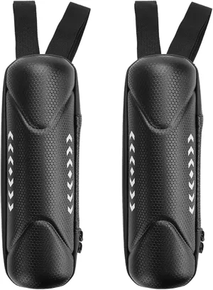 2X Scooter Storage Bag Electric Scooter Water Bottle Bag Scooter Storage Tool Bag for Universal Folding Bike