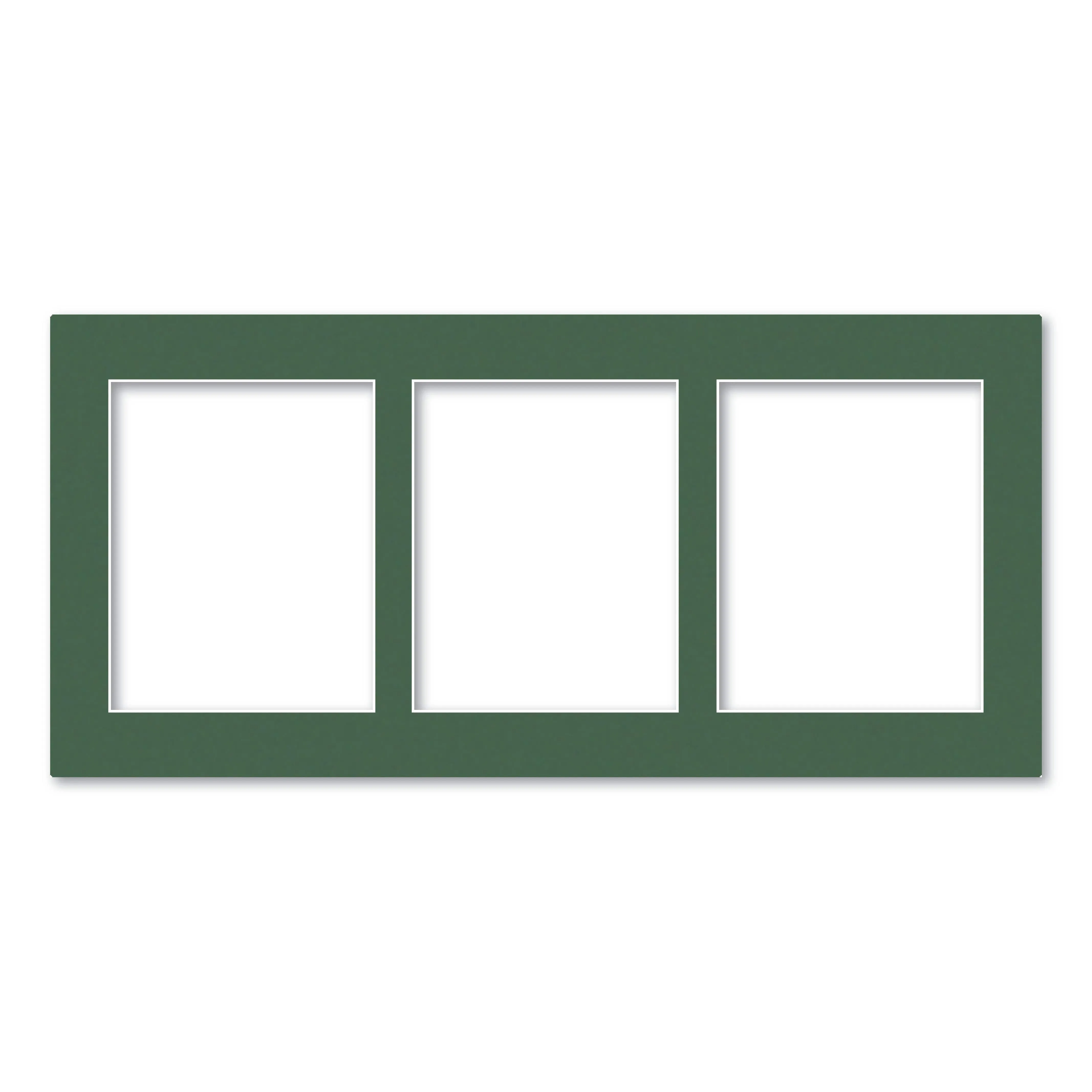 3 Window (8x10in) Collage Photo Mat Board