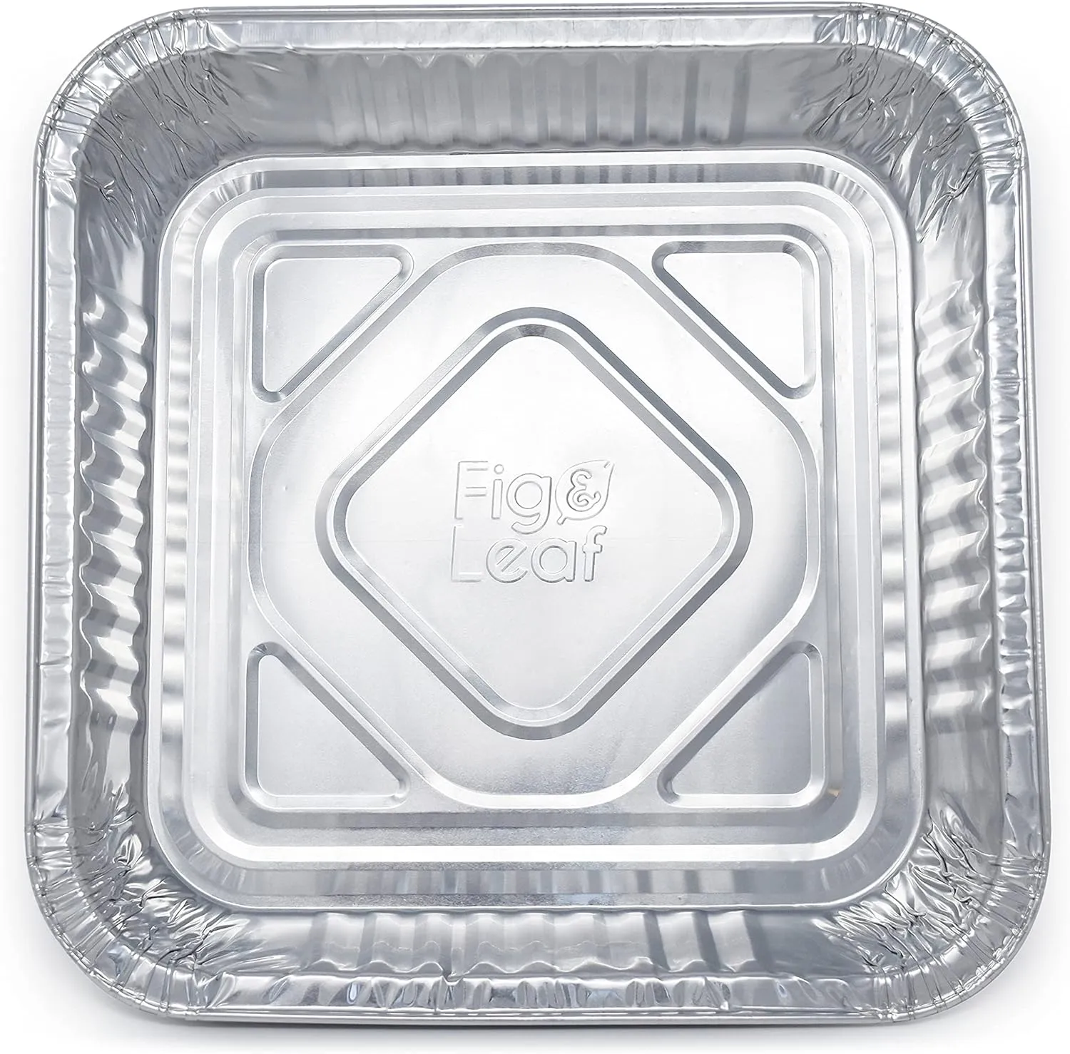 [300 Pack - 8” x 8”] Square Baking Cake Pans| Heavy Duty l Disposable Aluminum Foil Tins l Portable Food Containers l Perfect for Roasting Toaster Oven Broiling Cooking