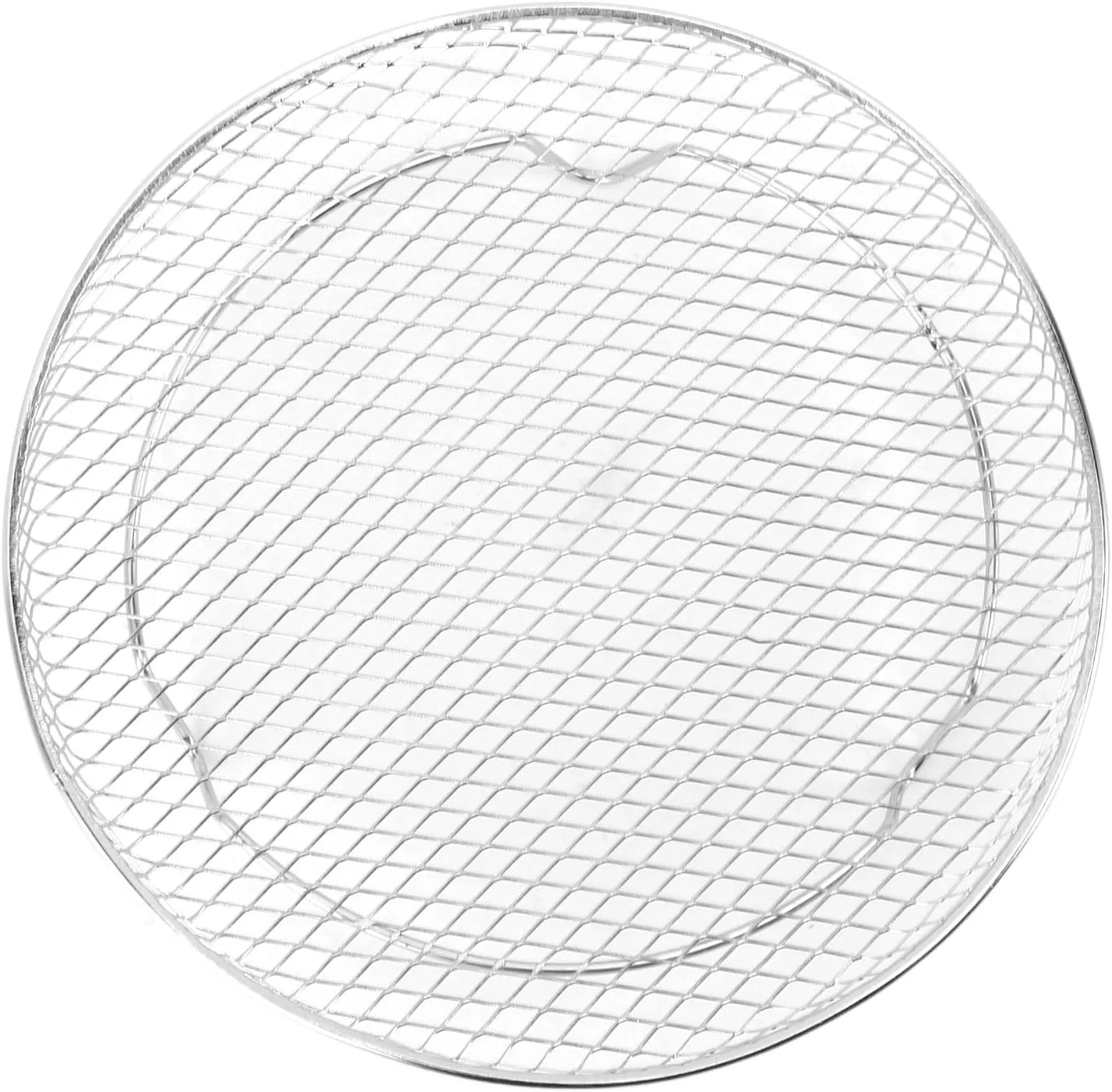 3PCS Stackable Multi Layer Dehydrator Rack - Stainless Steel Fryer Rack, Stackable Design, Multifunctional 8 Inch Compatibility, Designed with Side Handles for Easy Use (Round)