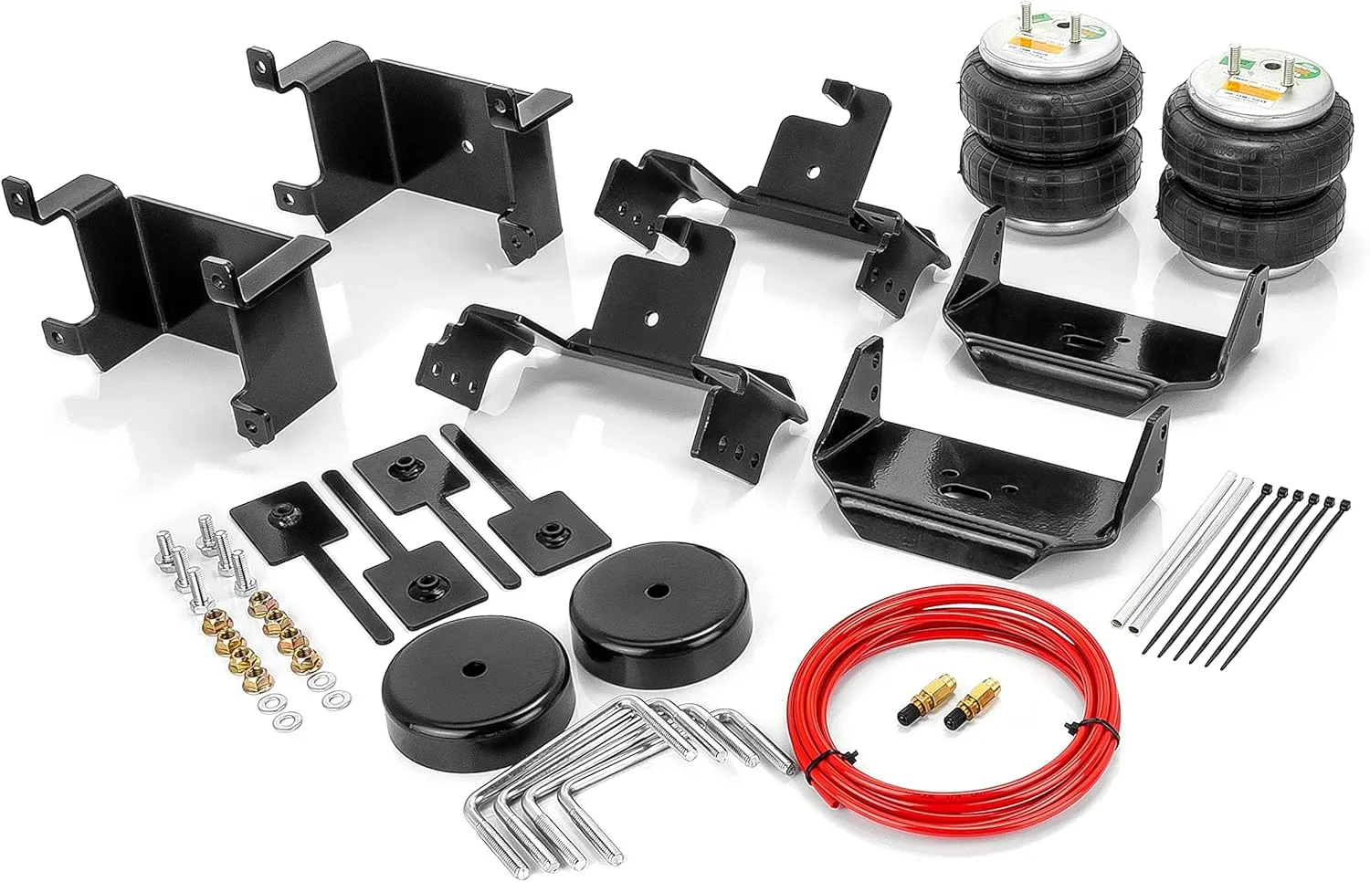 6,000 Lbs Rear Air Bag Suspension Kit for 2009-2014 Ford F150 Truck Towing, Replacement for Firestone 2525 Ride Rite Airbags for Truck Rear Suspension