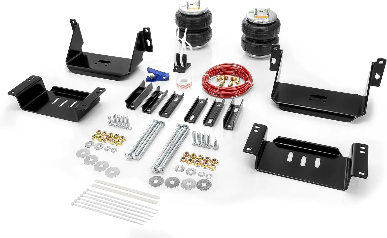 6,000 Lbs Rear Air Bags Suspension Kit for 1996-2023 Ford E450 Class C Motorhome/Cutaway (Cab-Chassis only) Truck Towing, Replacement for Firestone 2153 Ride Rite Airbags for Trucks Rear Suspension