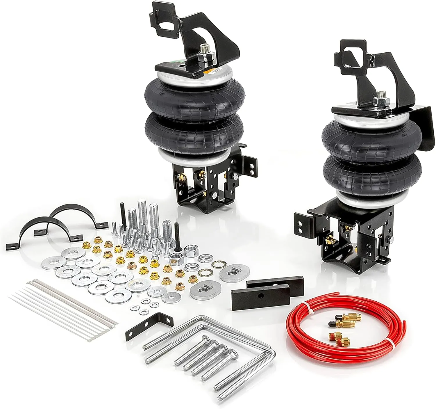 6,000 Lbs Rear Air Bags Suspension Kit for 1999-2004 Ford F250 F350 2008-2010 Ford F250 F350 2WD 4WD Truck Towing, Replacement for Firestone 2550 Ride Rite Airbags for Trucks Rear Suspension