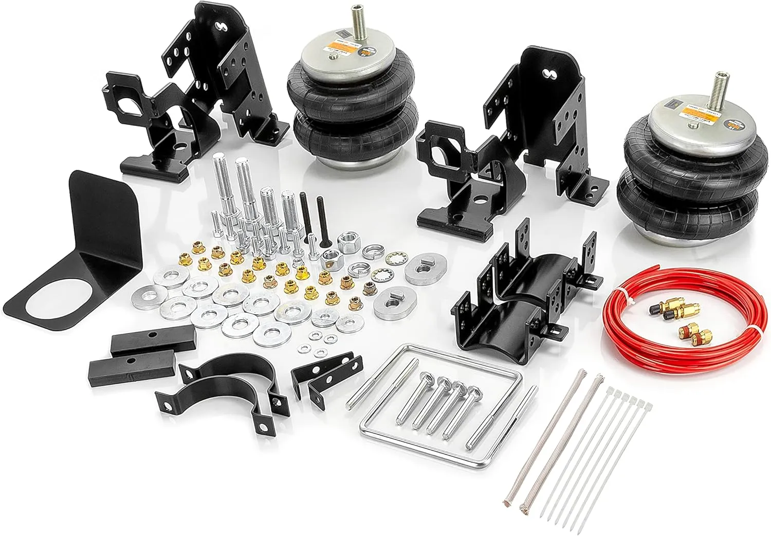 6,000 Lbs Rear Air Bags Suspension Kit for 1999-2004 Ford F250 F350 2008-2010 Ford F250 F350 2WD 4WD Truck Towing, Replacement for Firestone 2550 Ride Rite Airbags for Trucks Rear Suspension