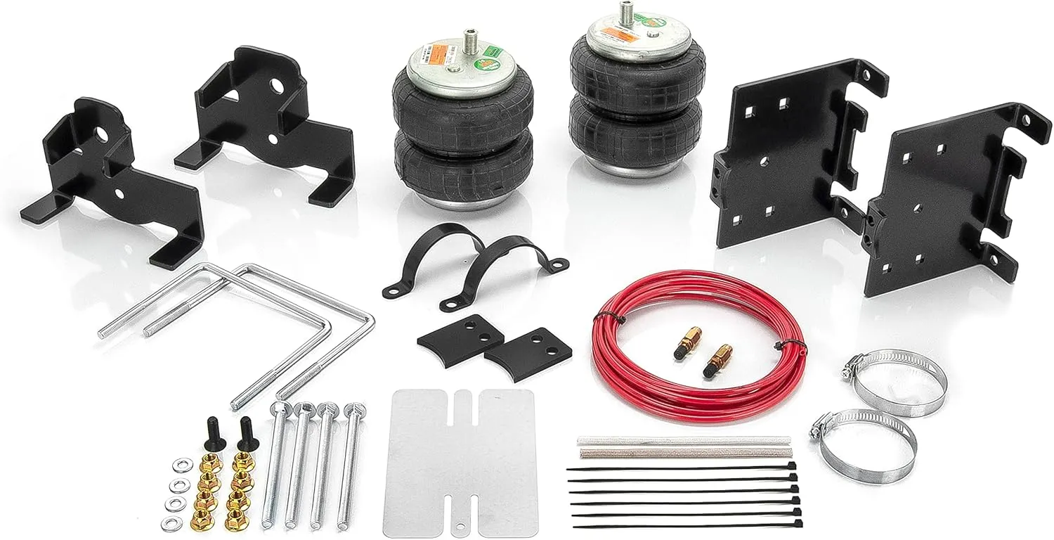 6,000 Lbs Rear Air Bags Suspension Kit for 2004-2008 Ford F150 Truck Towing, Replacement for Firestone 2350 Ride Rite Airbags for Trucks Rear Suspension