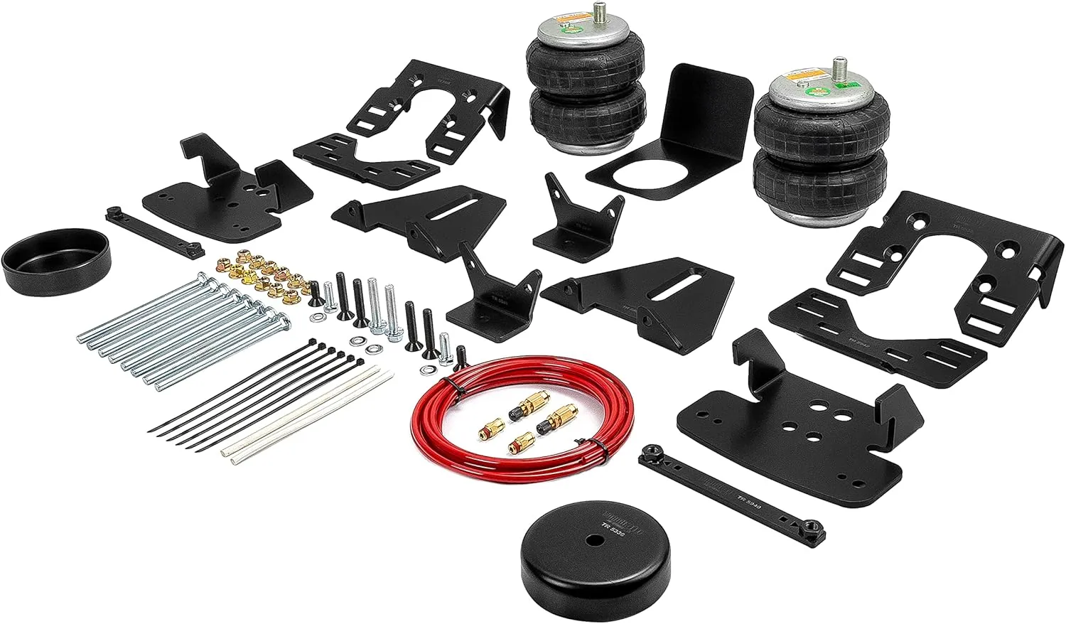 6,000 Lbs Rear Air Bags Suspension Kit for 2017-2025 Ford F250 F350 4WD only and F450 2WD 4WD Truck Towing, Replacement for Firestone 2625 Ride Rite Airbags for Trucks Rear Suspension