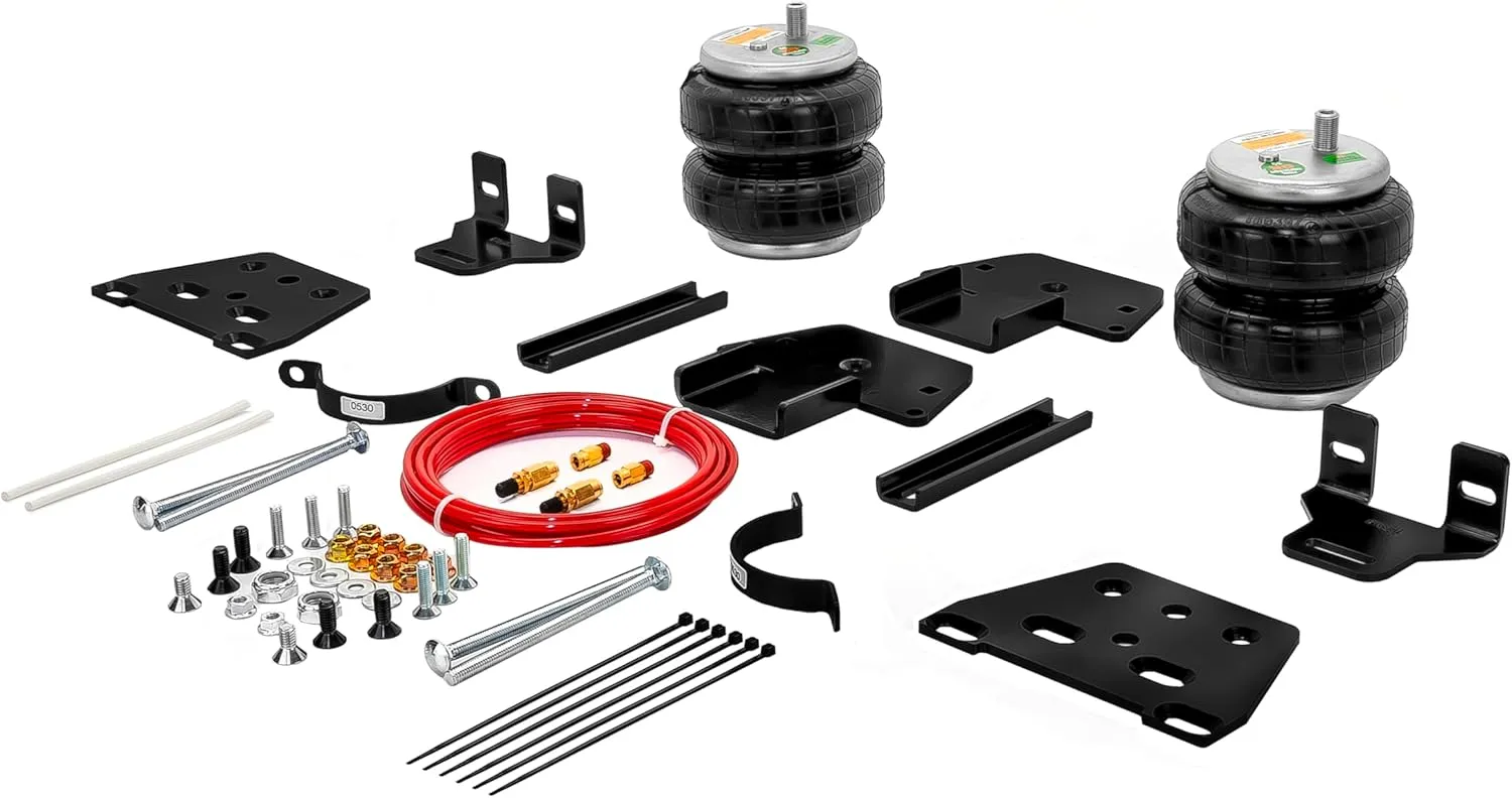 6,000 Lbs Rear Air Bags Suspension Kit for 2022-2025 Toyota Tundra Truck Towing, Replacement for Firestone 2628 Ride Rite Airbags for Trucks Rear Suspension