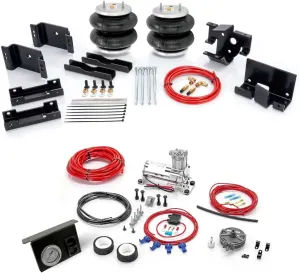 6,000 Lbs Rear Air Bags Suspension Kit with Onboard Air Compressor for 2014-2025 Dodge Ram 2500 2WD 4WD Truck Towing, Replacement for Firestone 2598 Ride Rite Airbags for Trucks Rear Suspension