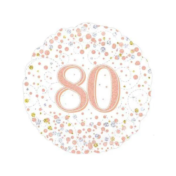 80th Birthday Balloon