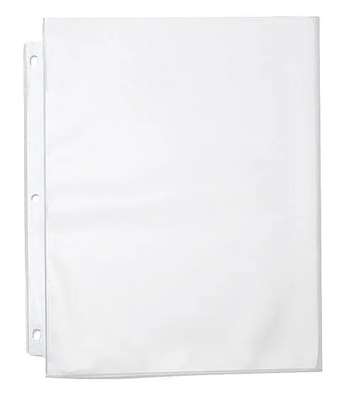 8.5"x11" Portrait Archival Polypropylene Sheet Protectors - 10 Pack