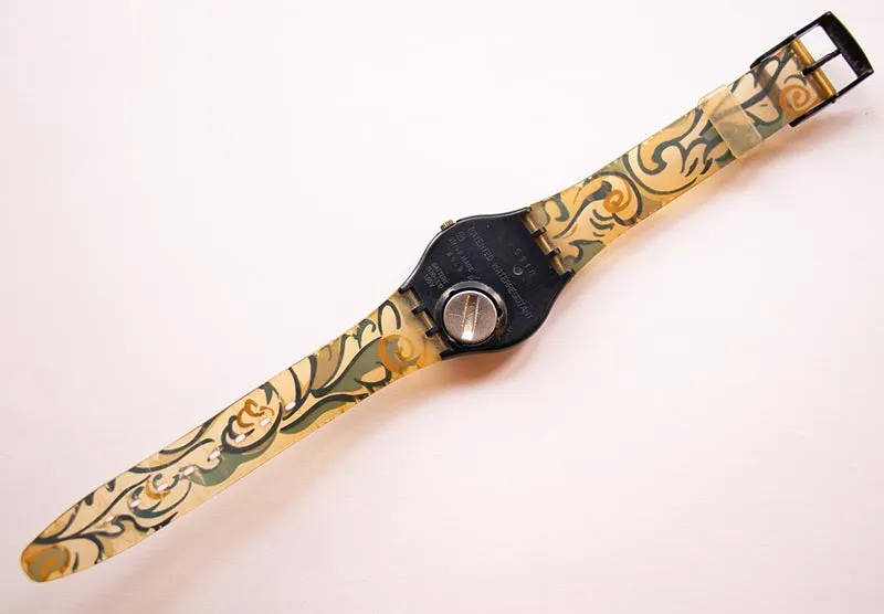 90s Vintage ALGARVE GN128 Swiss Swatch Watch | 1993 Swatch Watch Collection