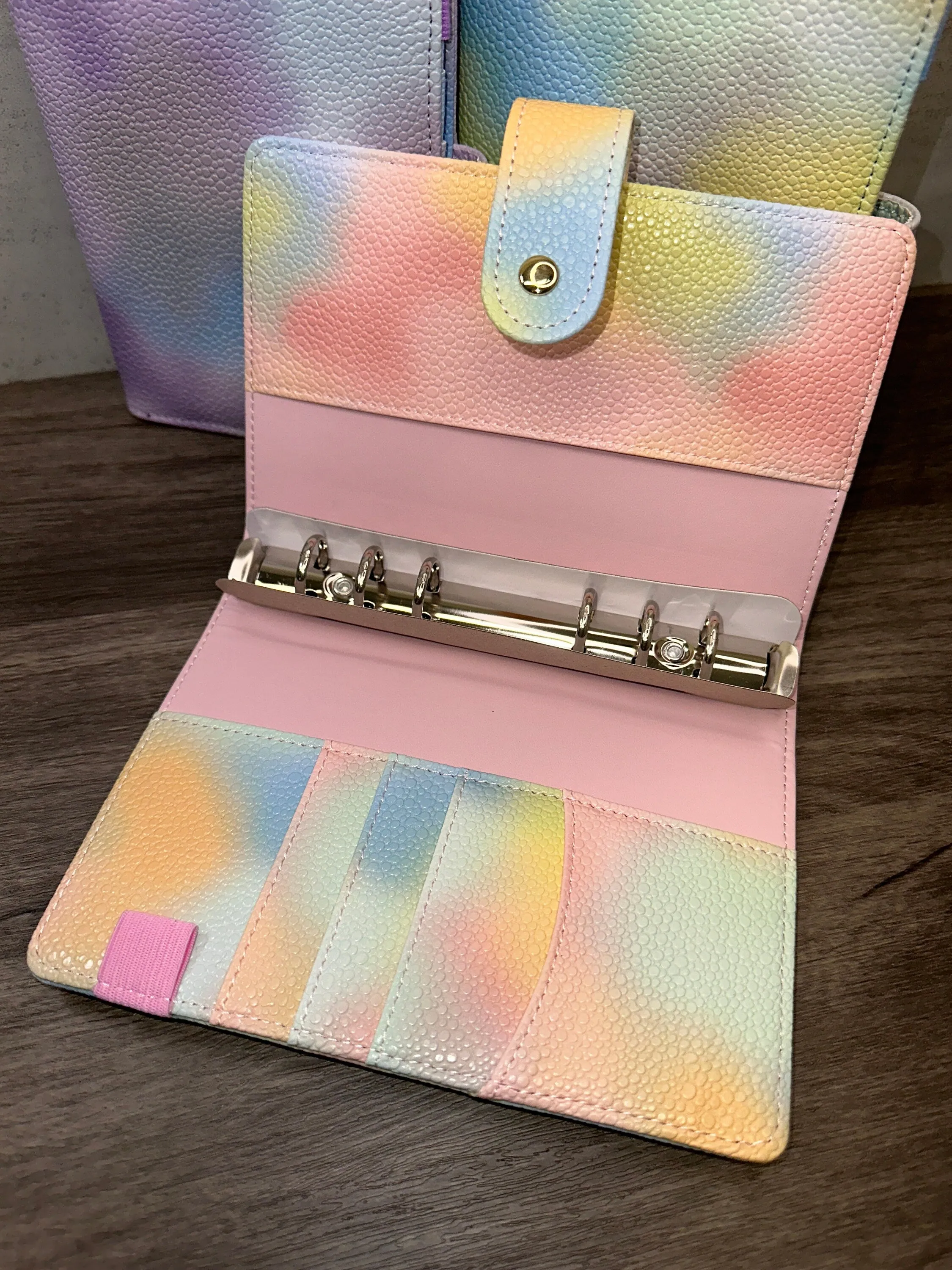 A6 Rainbow Budget Binders