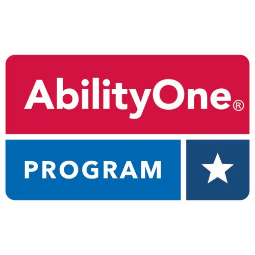 AbilityOne® Double Pocket Portfolio, Yellow