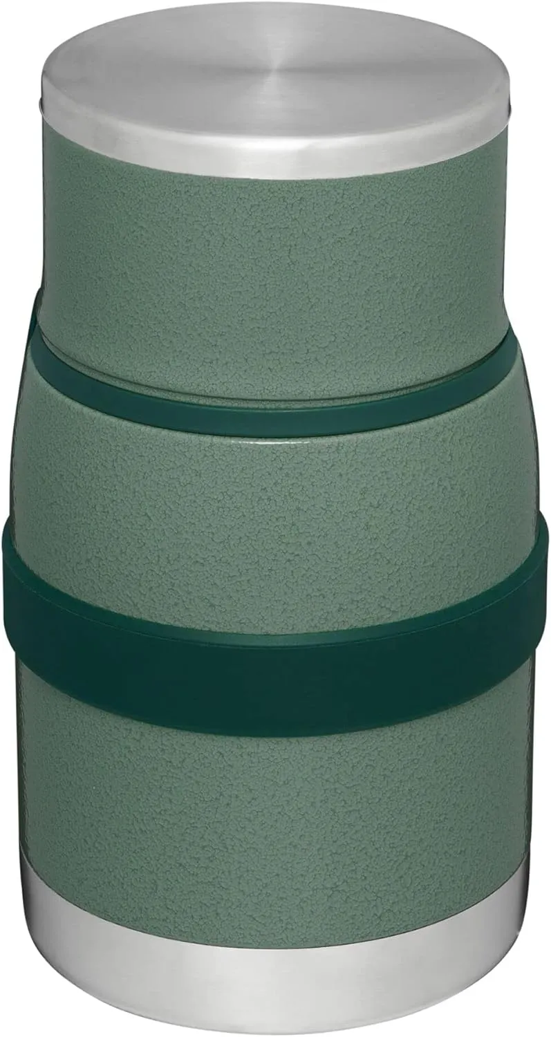 Adventure To-Go Food Jar and Spork | Vacuum Insulated Thermos Food Container | Stainless Steel | BPA-Free