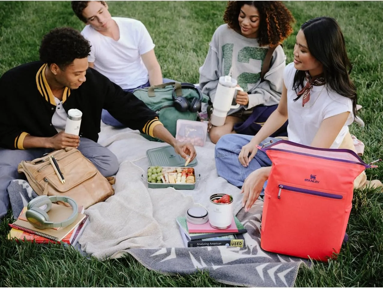 Adventure To-Go Food Jar | Vacuum Insulated Thermos Food Container | Wide Mouth Screw On Lid | Packable for Travel | Stainless Steel with Leakproof Lid | BPA-Free