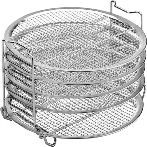 Air Fryer Accessories 5-Layer Grill for Dehydrator Stand Food Grade for Dehydrator Rack tand Acce