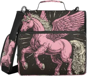 ALAZA Funny Pink Unicorn Travel Duffel Bag for Women Men Sports Gym Bag with Shoe Compartment Tote Weekender Overnight Bag with Wet Pocket for Travel, Gym,Yoga,Swimming
