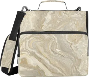 ALAZA Grey Marble Tile Pattern Travel Duffel Bag for Women Men Sports Gym Bag with Shoe Compartment Tote Weekender Overnight Bag with Wet Pocket for Travel, Gym,Yoga,Swimming