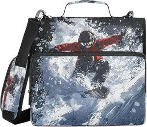 ALAZA Ski Sport Travel Duffel Bag for Women Men Sports Gym Bag with Shoe Compartment Tote Weekender Overnight Bag with Wet Pocket for Travel, Gym,Yoga,Swimming