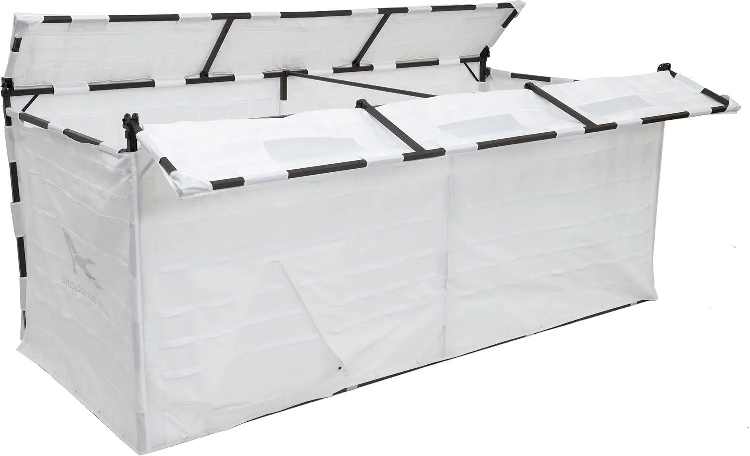 ALPS OutdoorZ Alpha Waterfowl Blind - Durable Hunting Blind, with Push Open Shooting Doors, Full-Length Side Access, Removable Gun Rests, Mesh Pockets, and Dog Doors