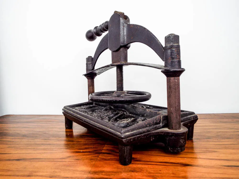 Antique Cast Iron Book Copying Press by Patrick Ritchie