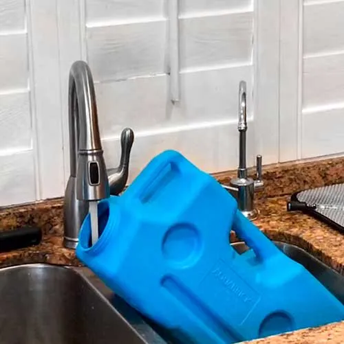 AquaBrick 2 Pack Food and Water Storage Containers
