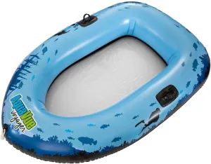 AQUAVUE Voyager, Clear Bottom Inflatable Raft, for Kids and Adults