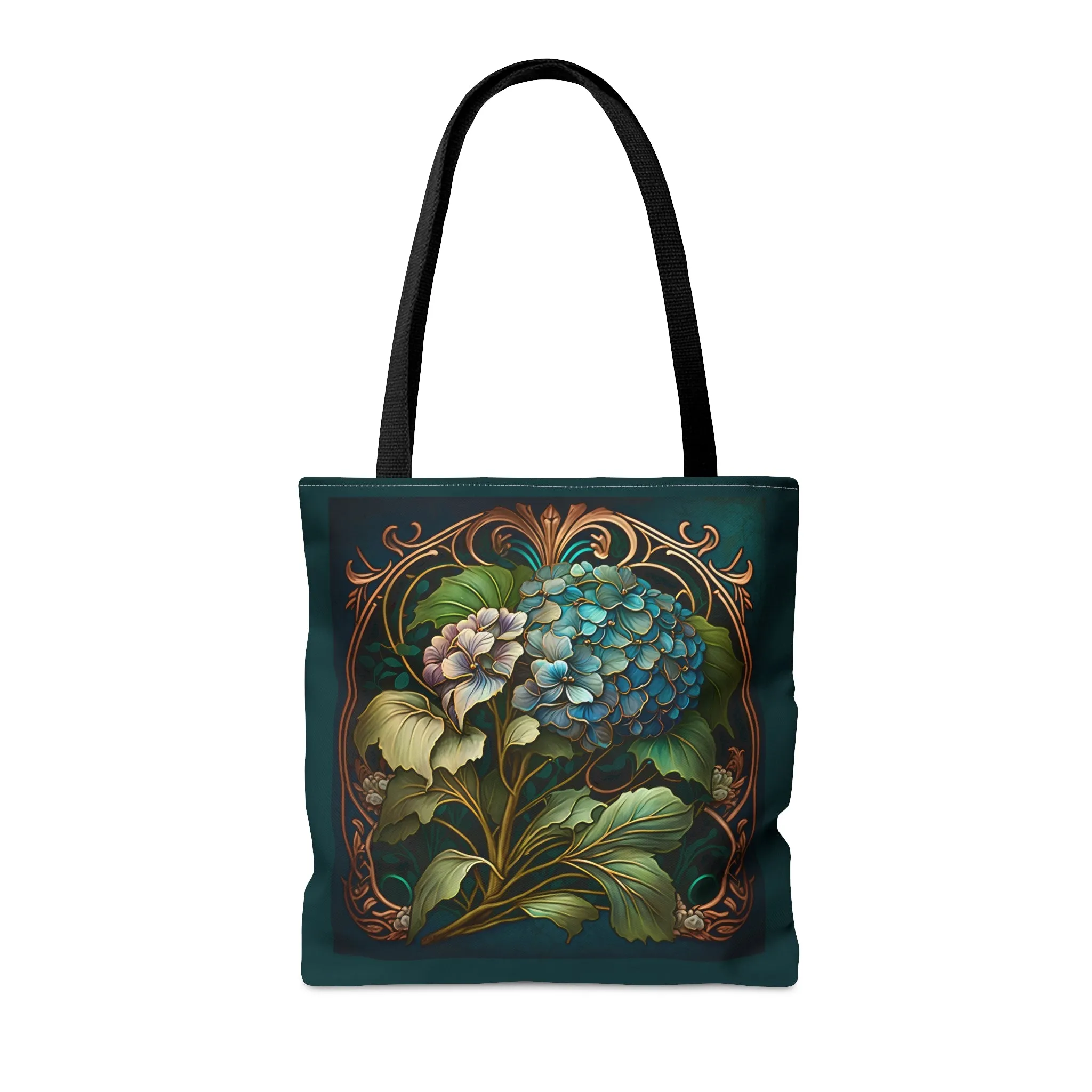Art Nouveau Hydrangea Tote Bag