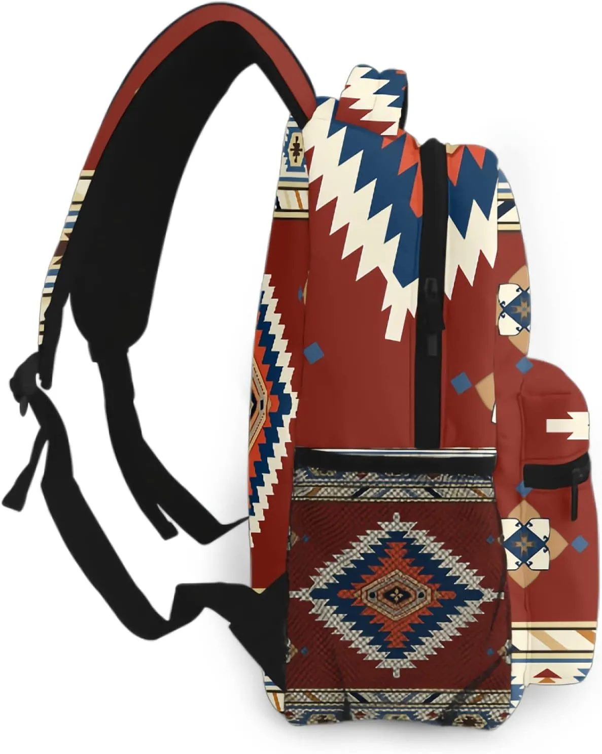 Aztec Backpack Tribal Western backpack for Boys Girls Elementary School Navajo Bags Back to School Gift Bookbag 2nd 3rd 4th 5th 6th Grade One Size