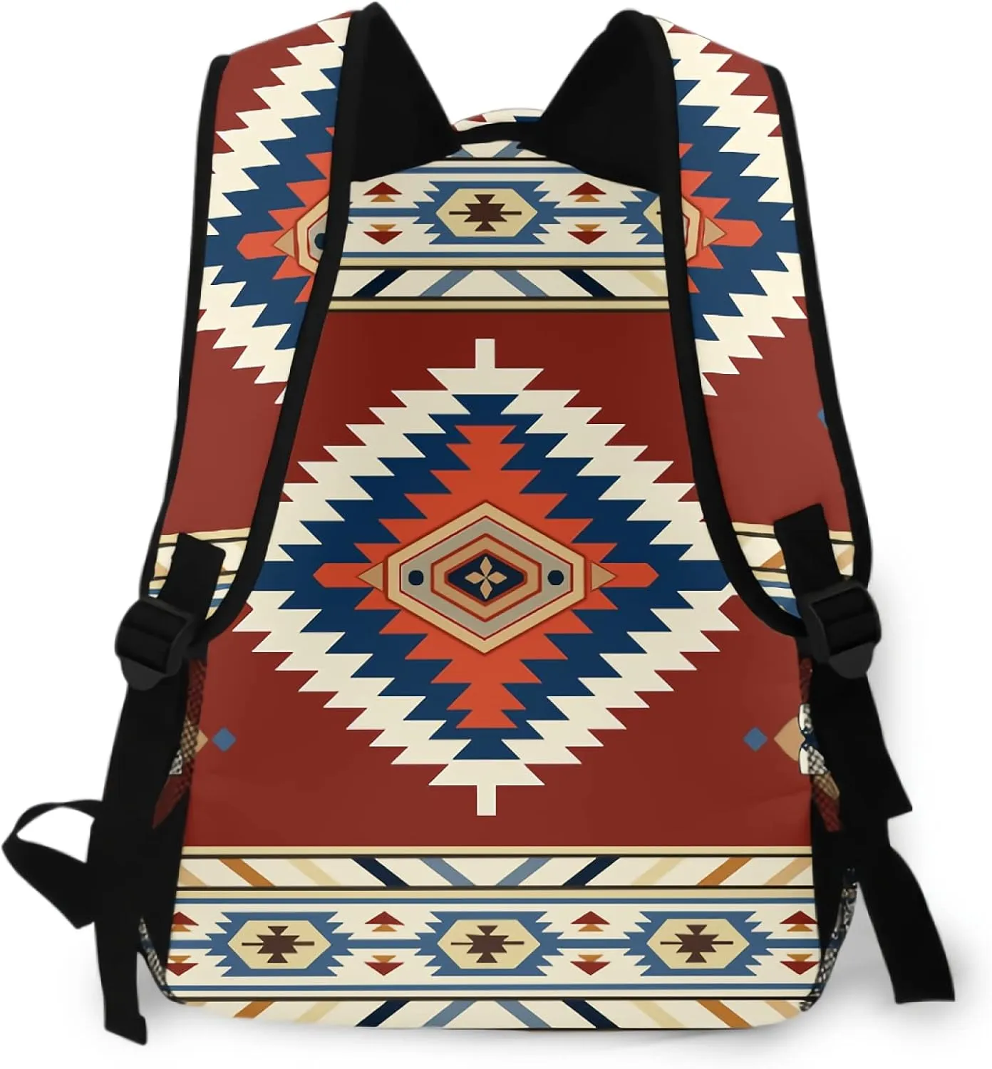 Aztec Backpack Tribal Western backpack for Boys Girls Elementary School Navajo Bags Back to School Gift Bookbag 2nd 3rd 4th 5th 6th Grade One Size