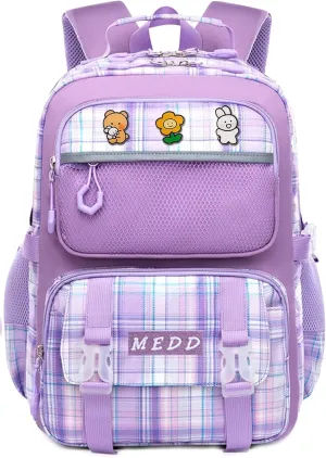 Backpack for Girls, Cute Kids Backpack for Elementary Primary School,Kawaii Bookbag with Pins
