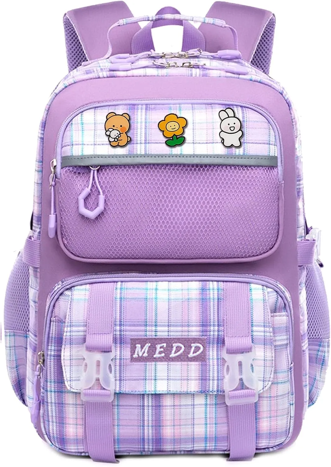 Backpack for Girls, Cute Kids Backpack for Elementary Primary School,Kawaii Bookbag with Pins