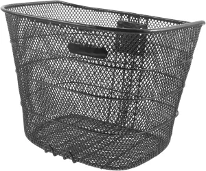Balacoo Heavy Duty Bike Basket Durable Metal Front Bicycle Storage Basket for Easy Installation for Cycling and Outdoor Use Multi Use Vegetable and Accessory Holder