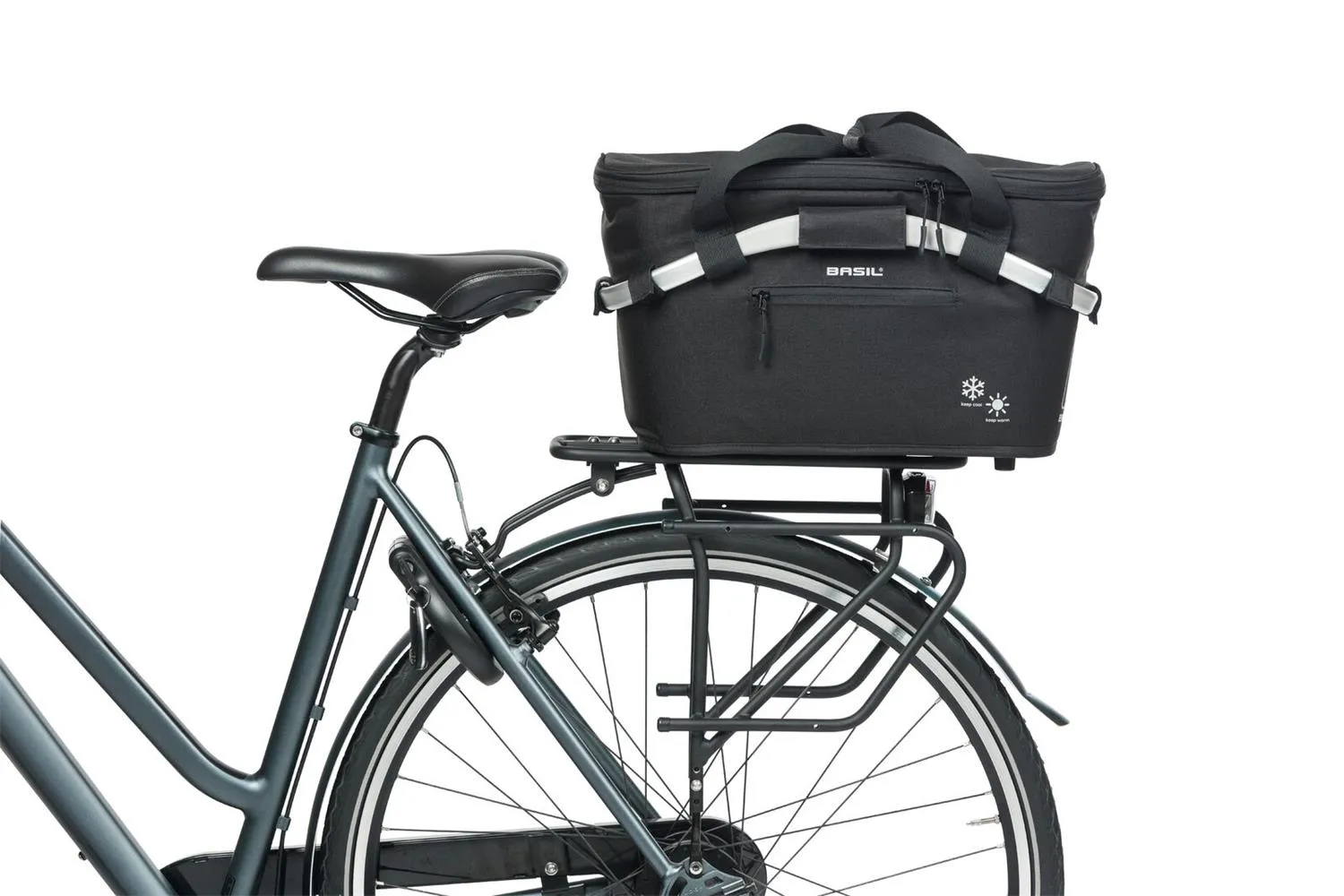 Basil - Insulated Classic Carry All (MIK) Rear Basket