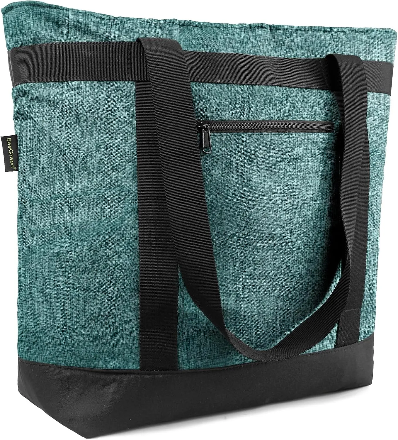 BeeGreen Insulated Cooler Bag Leakproof Freezer Shopping Tote for Groceries Thermal Food Delivery Bag